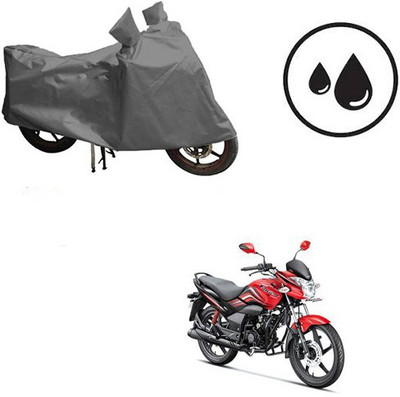RPSENTTERPR Waterproof Two Wheeler Cover for Hero(Passion Xpro, Grey)