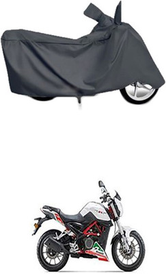 W proof Two Wheeler Cover for DSK Benelli(TNT 25, Grey)