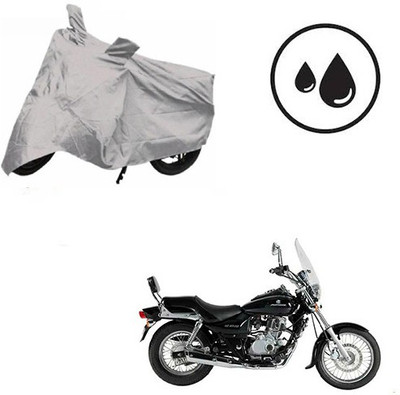 RPSENTTERPR Waterproof Two Wheeler Cover for Bajaj(Avenger 220 DTS-i, Silver)
