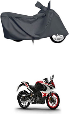 W proof Two Wheeler Cover for Bajaj(Pulsar RS 200, Grey)