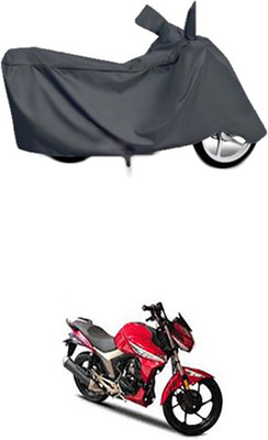W proof Two Wheeler Cover for Universal For Bike(Grey)