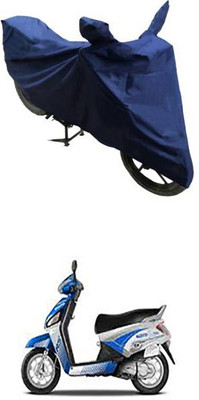 W proof Two Wheeler Cover for Mahindra(Blue)