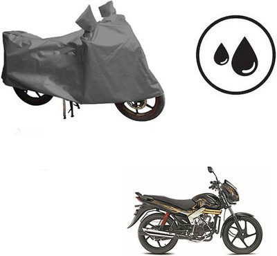 Atulit enterprises Waterproof Two Wheeler Cover for Mahindra(Centuro, Grey)