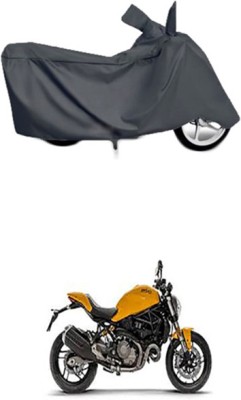 W proof Two Wheeler Cover for Ducati(Monster 82, Grey)