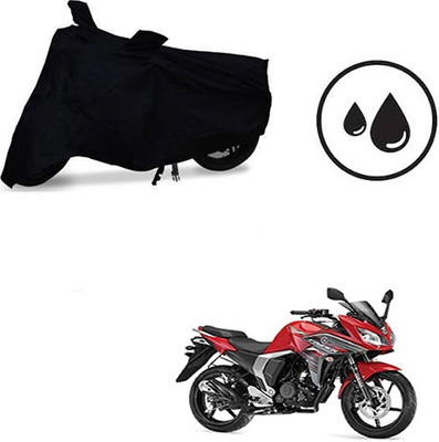 MMSSTAR Waterproof Two Wheeler Cover for Yamaha(Fazer, Black)