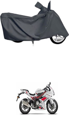 W proof Two Wheeler Cover for DSK Benelli(Grey)