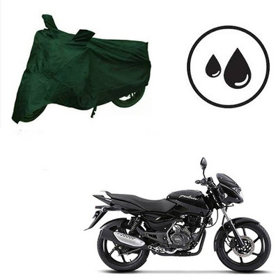 RPSENTTERPR Waterproof Two Wheeler Cover for Bajaj(Pulsar, Green)