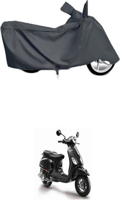 W proof Two Wheeler Cover for Piaggio(Piaggio Vespa, Grey)