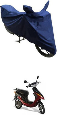 W proof Two Wheeler Cover for Indus(Yo Electron, Blue)