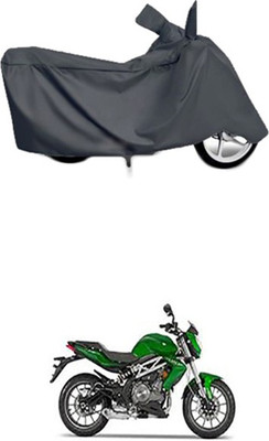 W proof Two Wheeler Cover for DSK Benelli(Grey)