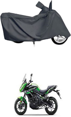 Utkarsh Two Wheeler Cover for Kawasaki(Grey)
