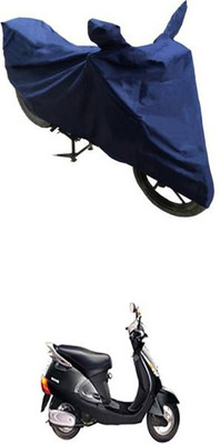 W proof Two Wheeler Cover for Kinetic(Blue)