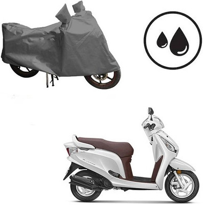 RPSENTTERPR Waterproof Two Wheeler Cover for Honda(Aviator, Grey)