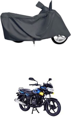 Utkarsh Two Wheeler Cover for Bajaj(Discover 125 DTS-i, Grey)