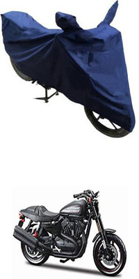 W proof Two Wheeler Cover for Harley Davidson(Blue)