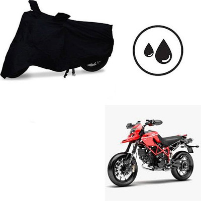 Atulit enterprises Waterproof Two Wheeler Cover for Ducati(Hypermotard, Black)