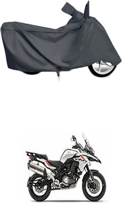 Utkarsh Two Wheeler Cover for DSK Benelli(Grey)