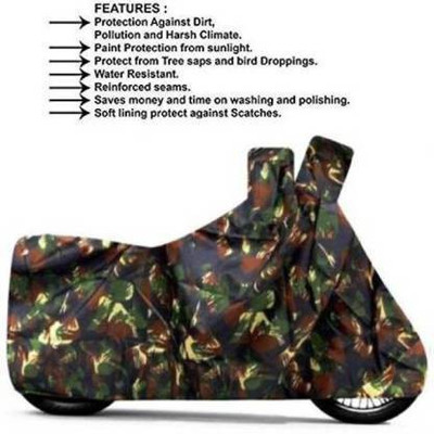 Feel heaven Waterproof Two Wheeler Cover for Mahindra(MOJO XT 300, Multicolor)