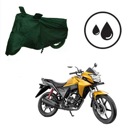 RPSENTTERPR Waterproof Two Wheeler Cover for Honda(CB Twister, Green)