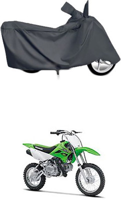 Utkarsh Two Wheeler Cover for Kawasaki(Grey)