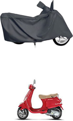 W proof Two Wheeler Cover for Universal For Bike(Vespa LX, Grey)