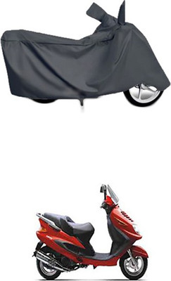 W proof Two Wheeler Cover for Kinetic(Grey)