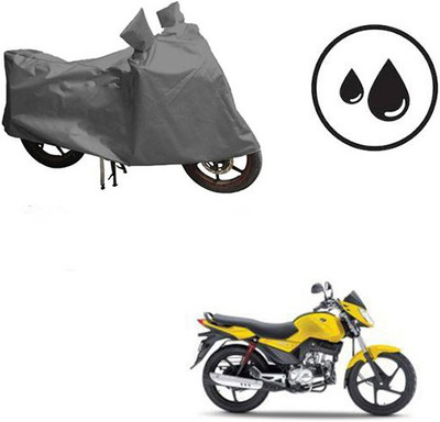 RPSENTTERPR Waterproof Two Wheeler Cover for Mahindra(Stallio, Grey)