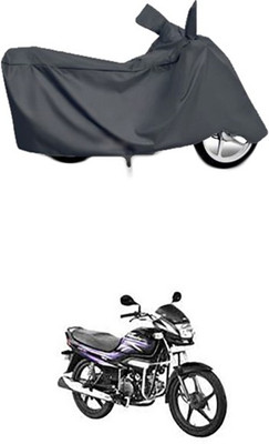 W proof Two Wheeler Cover for Hero(Super Splendor, Grey)