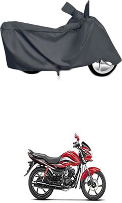 W proof Two Wheeler Cover for Hero(Passion, Grey)