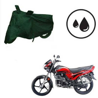 RPSENTTERPR Waterproof Two Wheeler Cover for Honda(Passion Plus, Green)