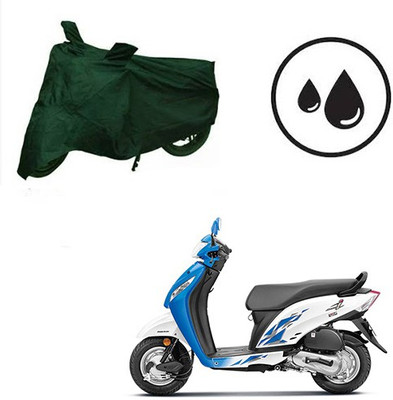 RPSENTTERPR Waterproof Two Wheeler Cover for Honda(Activa i, Green)