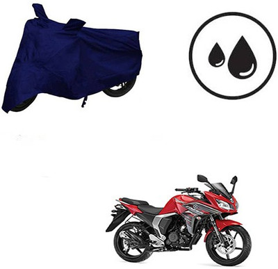 RPSENTTERPR Waterproof Two Wheeler Cover for Yamaha(Fazer, Blue)
