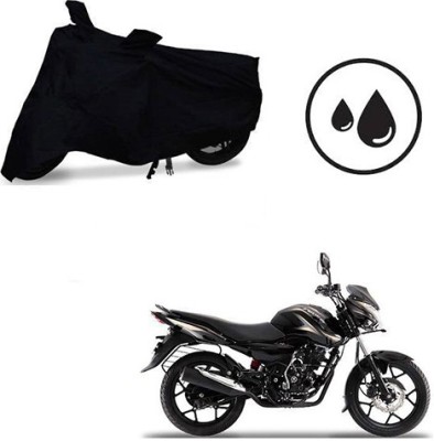 Atulit enterprises Waterproof Two Wheeler Cover for Bajaj(Discover 150 s, Black)