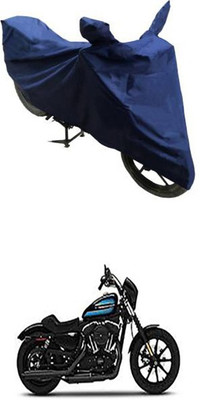 W proof Two Wheeler Cover for Harley Davidson(Blue)
