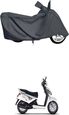 Utkarsh Two Wheeler Cover for Mahindra(Grey)