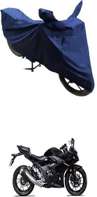 W proof Two Wheeler Cover for Suzuki(Blue)