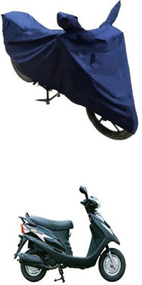 W proof Two Wheeler Cover for Kinetic(Blue)