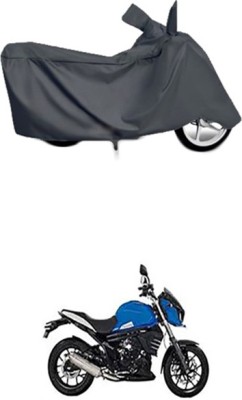 W proof Two Wheeler Cover for Mahindra(Grey)