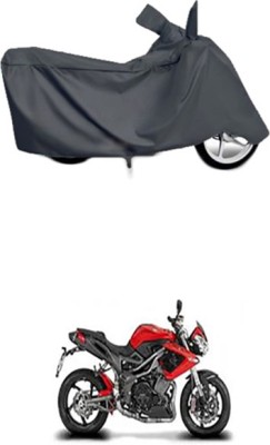 W proof Two Wheeler Cover for DSK Benelli(TNT R, Grey)