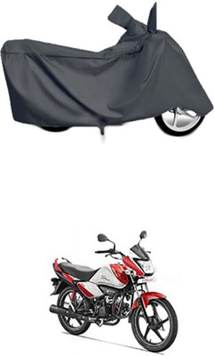 W proof Two Wheeler Cover for Hero(Splendor I Smart, Grey)