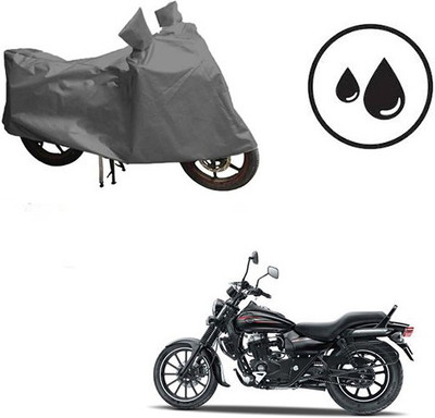 dashark Waterproof Two Wheeler Cover for Bajaj(Avenger 150 Street, Grey)