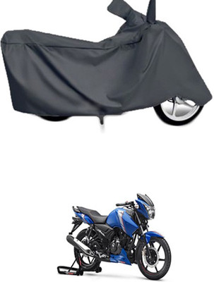 W proof Two Wheeler Cover for TVS(Apache, Grey)