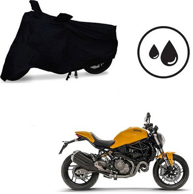 dashark Waterproof Two Wheeler Cover for Ducati(Monster 821, Black)