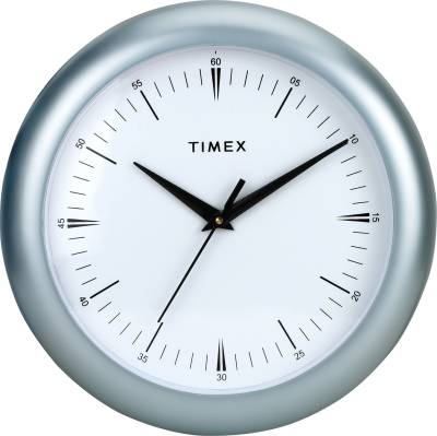 Timex Analog  cm X  cm Wall Clock (Light Blue, With Glass) - Price  History