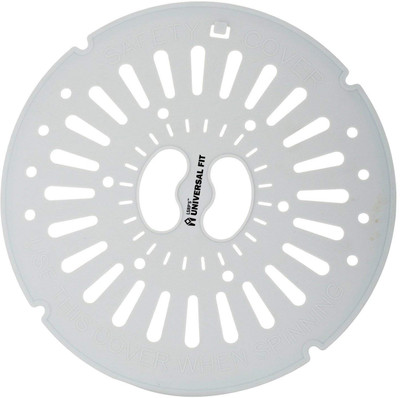 LSRP's Universal Fit Spin Cap Suitable With LG 6KG To 7KG Washing Machine - Spin Cover - Spinner Safety Cover - Dryer Safety Lid (24.5CM/9.6IN Diameter) - Grey - Pack Of 1 Cap Washing Machine Net(Pack of 1)