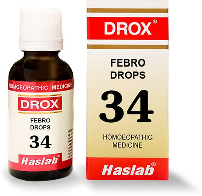 HASLAB Drox 34 Febro Drops(2 x 30 ml)