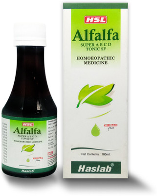 HASLAB Alfalfa Super Abcd Tonic Sf Syrup(2 x 100 ml)