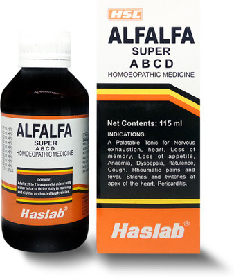 HASLAB Alfalfa Super Abcd Syrup(115 ml)