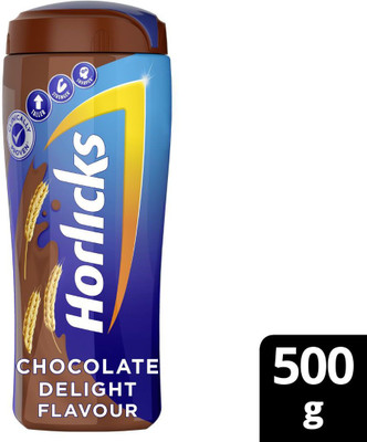 1% OFF on HORLICKS Chocolate Delight Flavour Mix(500 g) 1% OFF on HORLICKS Chocolate Delight Flavour Mix(500 g)