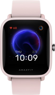 huami Amazfit Bip U Smartwatch(Pink Strap, Regular)